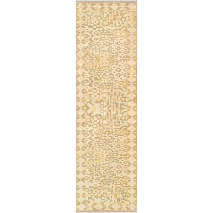 Oushak Hand-Knotted Lamb's Wool Area Rug