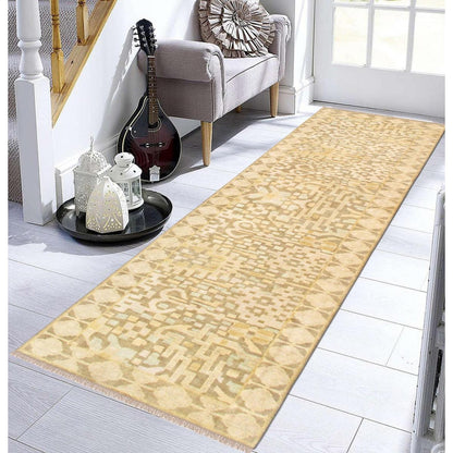 Oushak Hand-Knotted Lamb's Wool Area Rug