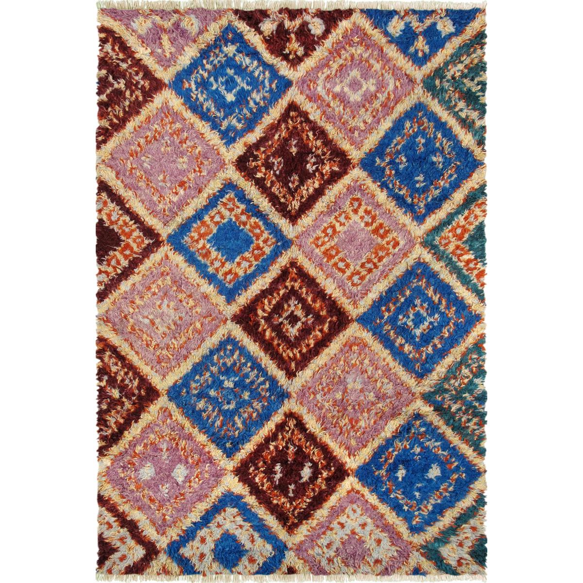 Hand-Knotted Lamb's Wool Area Rug