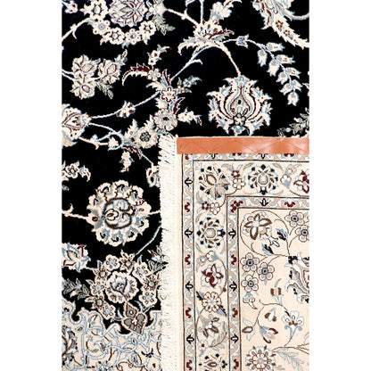 Azerbaijan Hand-Knotted Silk & Wool Area Rug