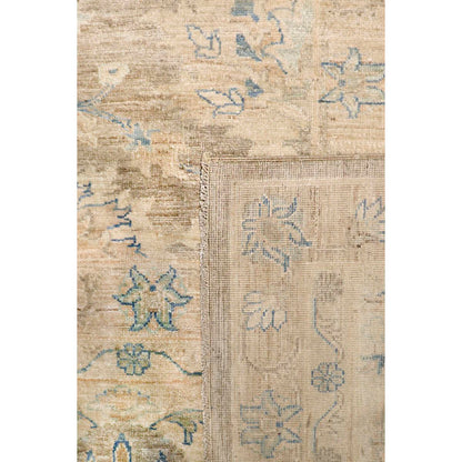 Hand-Knotted Wool Area Rug