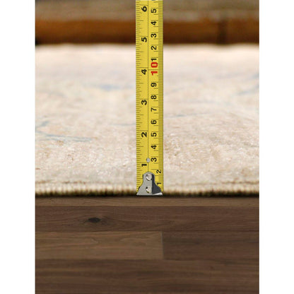 Hand-Knotted Wool Area Rug