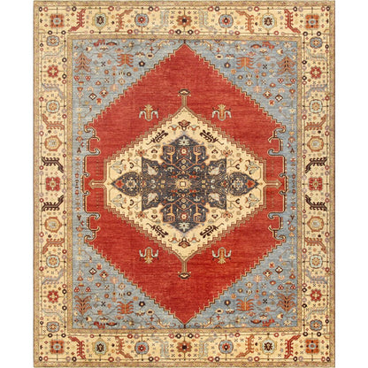 Serapi Hand-Knotted Lamb's Wool Area Rug