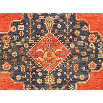 Serapi Hand-Knotted Lamb's Wool Area Rug