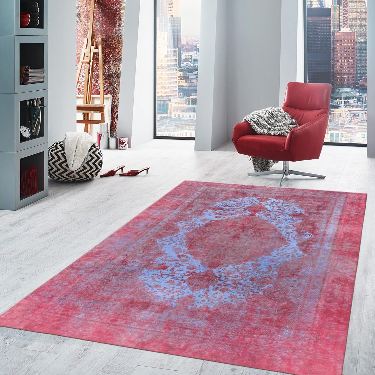 Lahore Hand-Knotted Wool Area Rug