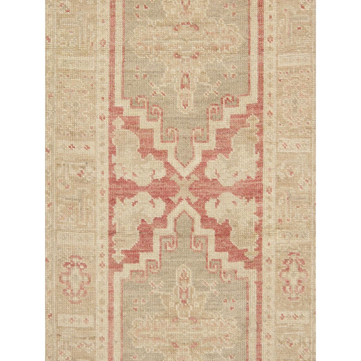 Oushak Hand-Knotted Wool Area Rug