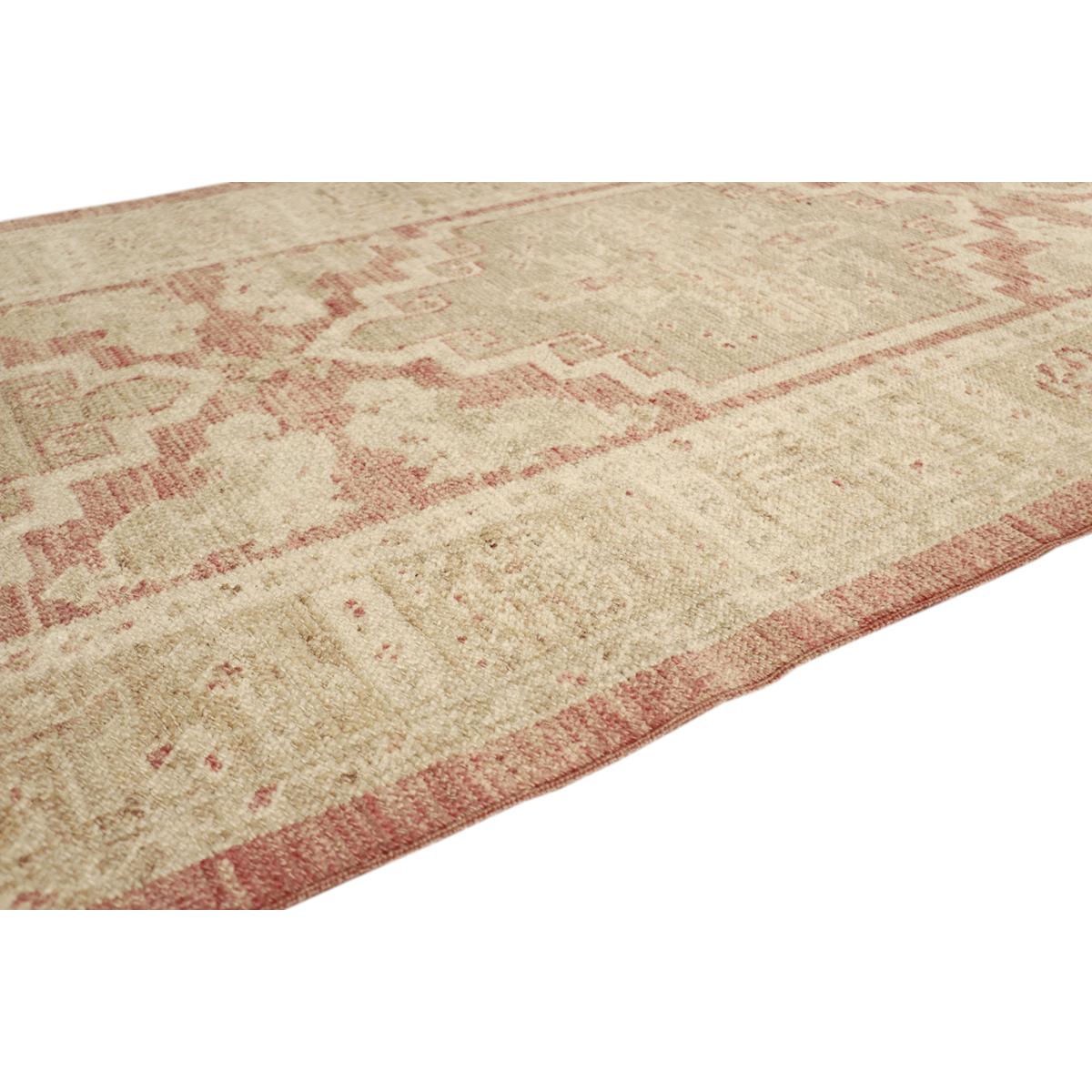 Oushak Hand-Knotted Wool Area Rug