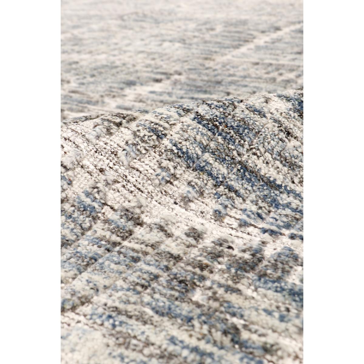 Transitional Hand-Knotted Wool Area Rug