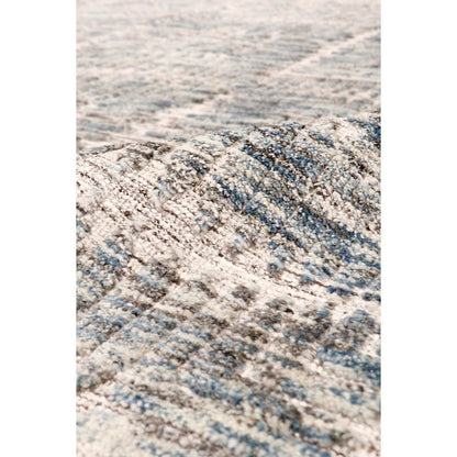 Transitional Hand-Knotted Wool Area Rug