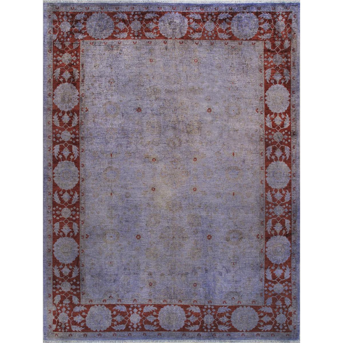 Lahore Hand-Knotted Wool Area Rug