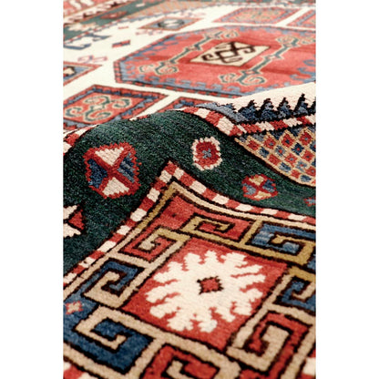 Hand-Knotted Wool Area Rug