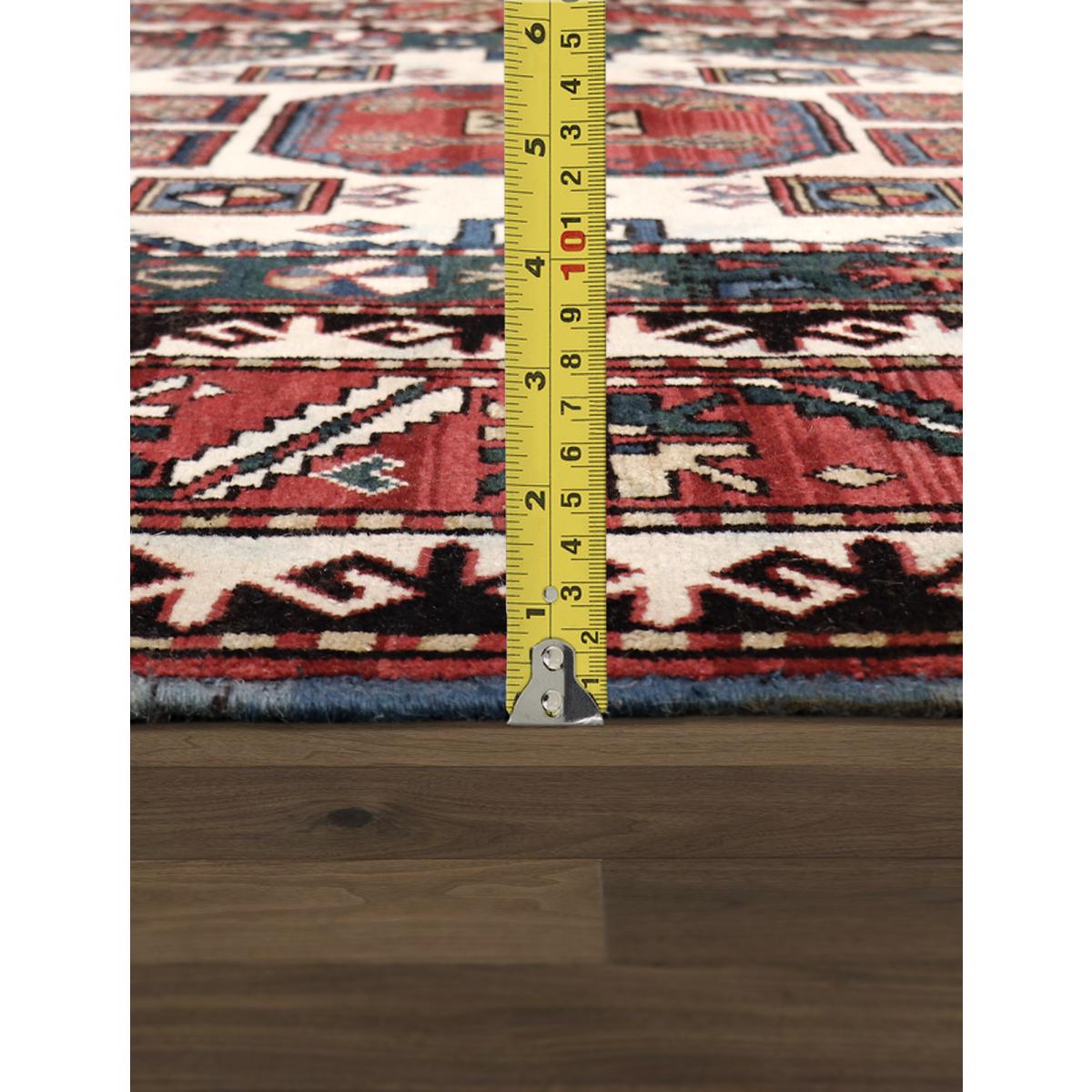 Hand-Knotted Wool Area Rug