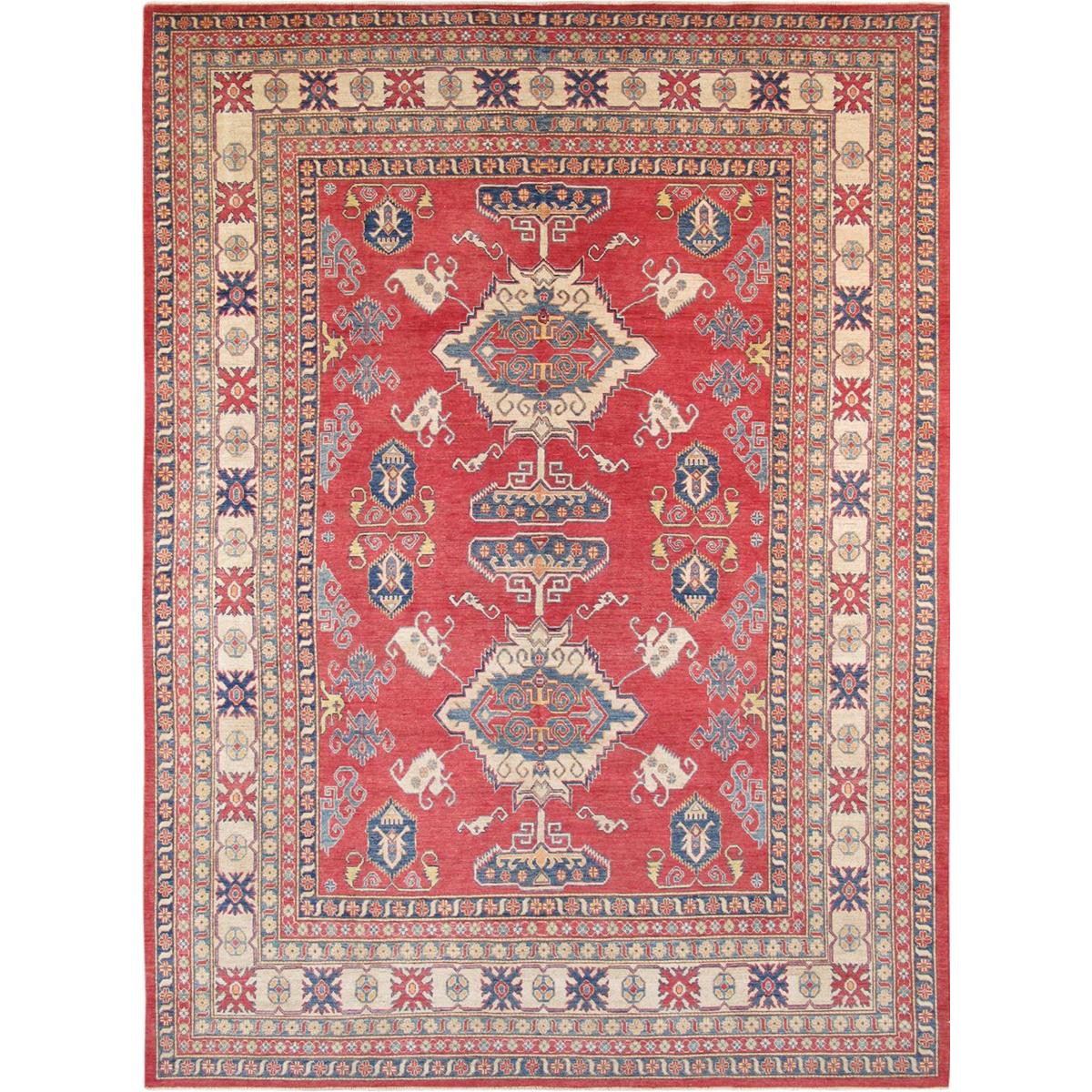Hand-Knotted Wool Area Rug
