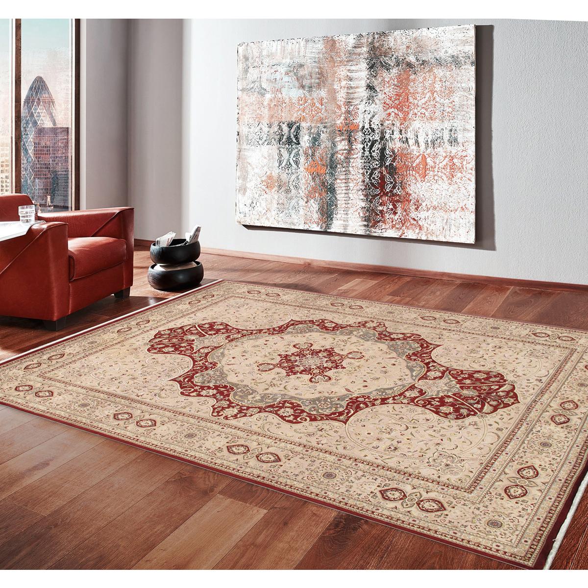 Baku Hand-Knotted Silk & Wool Area Rug