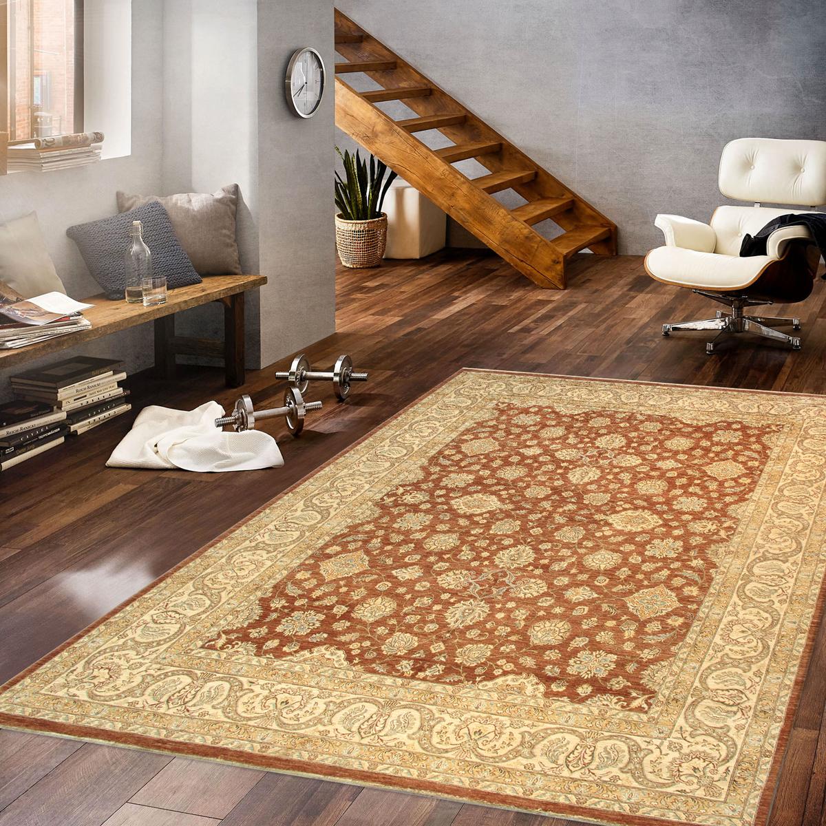 Melody Hand-Knotted Lamb's Wool Area Rug
