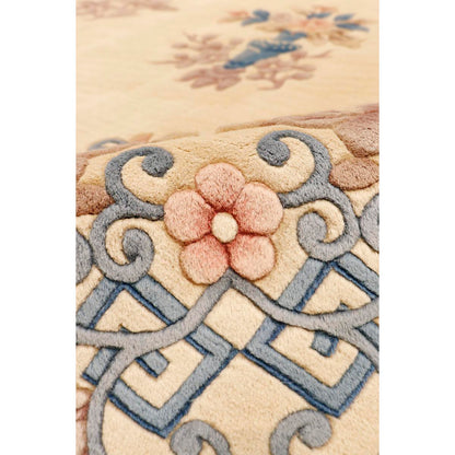 Hand-Knotted Wool Area Rug