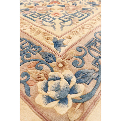 Hand-Knotted Wool Area Rug