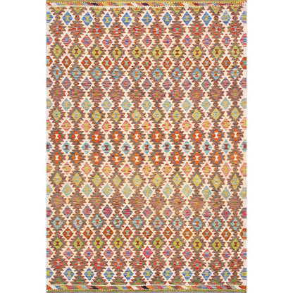Kilim Flatweave Wool Area Rug