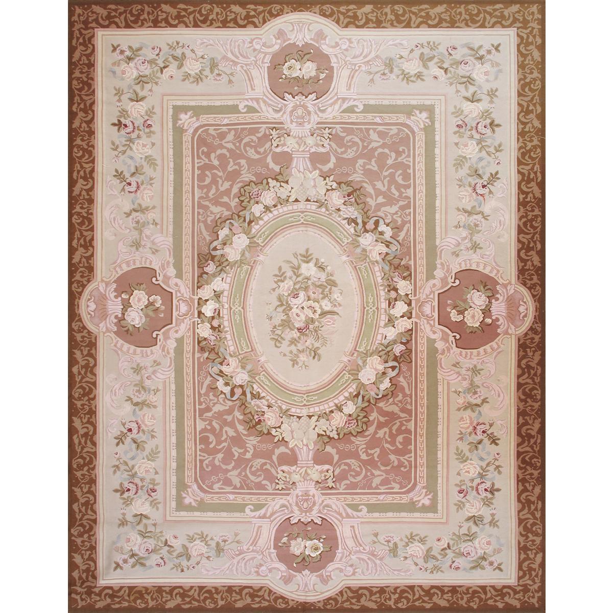 Hand-Knotted Wool Area Rug