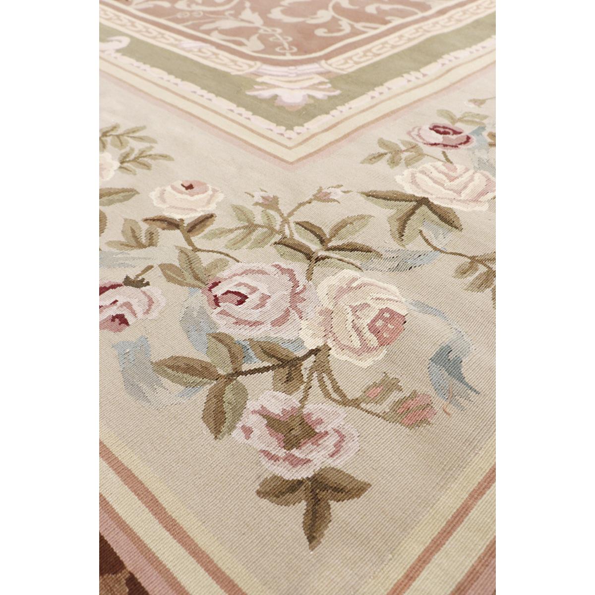 Hand-Knotted Wool Area Rug