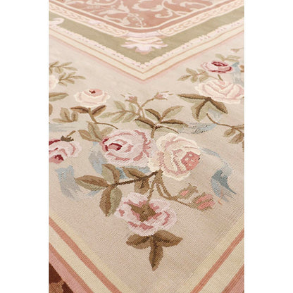 Hand-Knotted Wool Area Rug