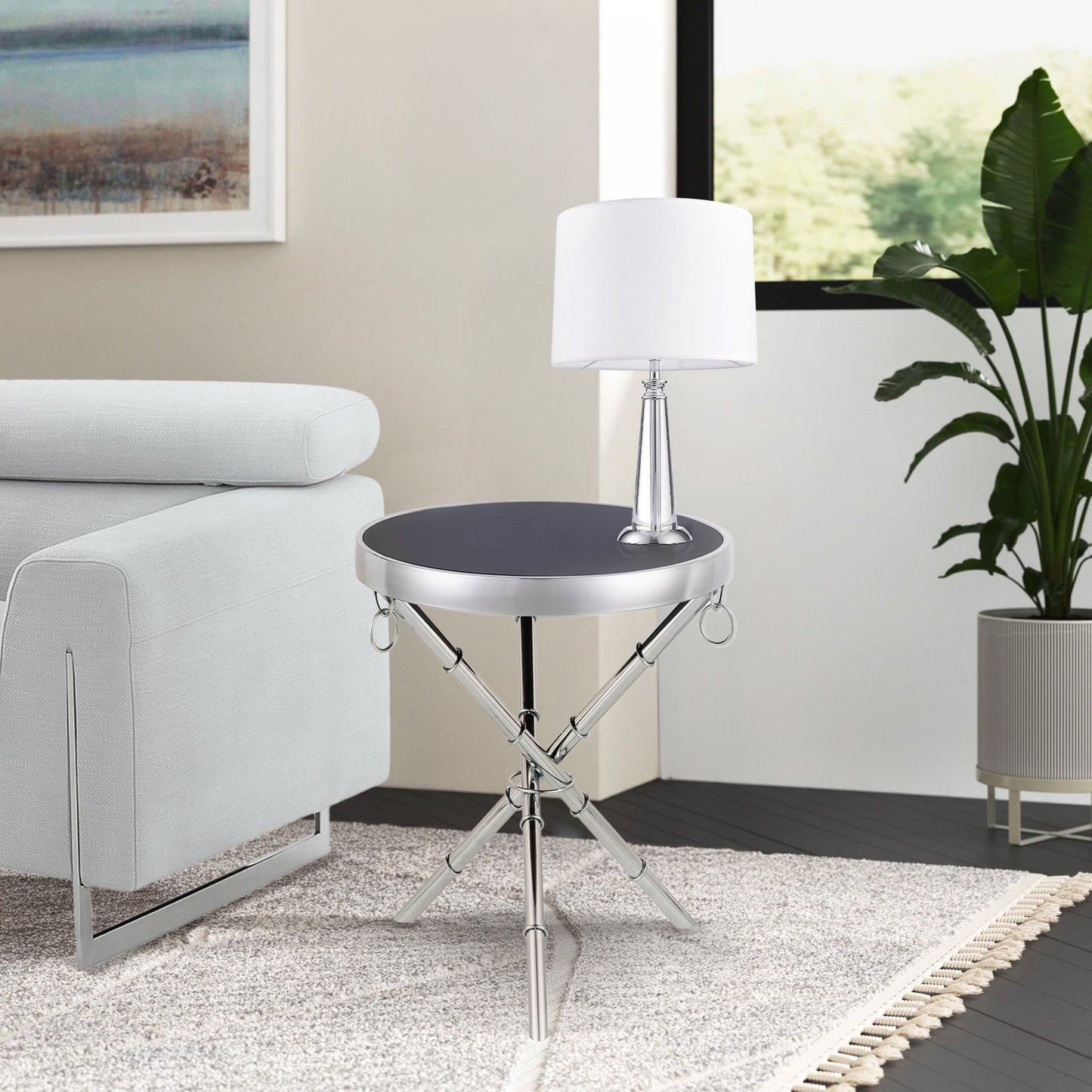 Eloise Ringed Side Table