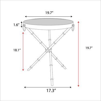 Eloise Ringed Side Table