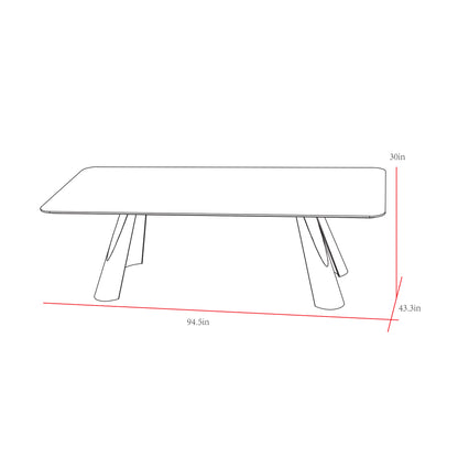 Novara Dining Table Rectangular