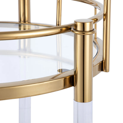 Crystalin Bar Cart