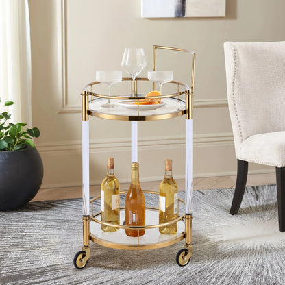 Crystalin Bar Cart