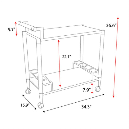 Glacia Bar Cart