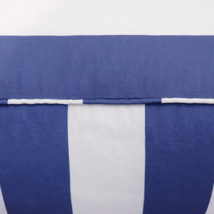 Galaxy Striped Pouf Ottoman