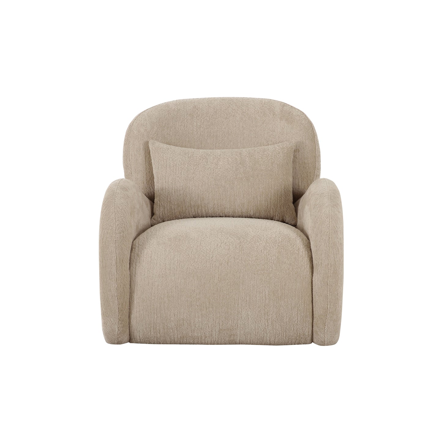 Moderno Beige Accent Chair