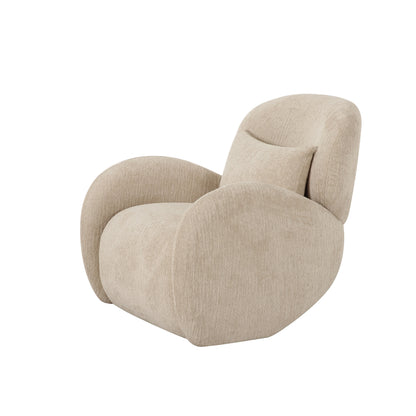 Moderno Beige Accent Chair