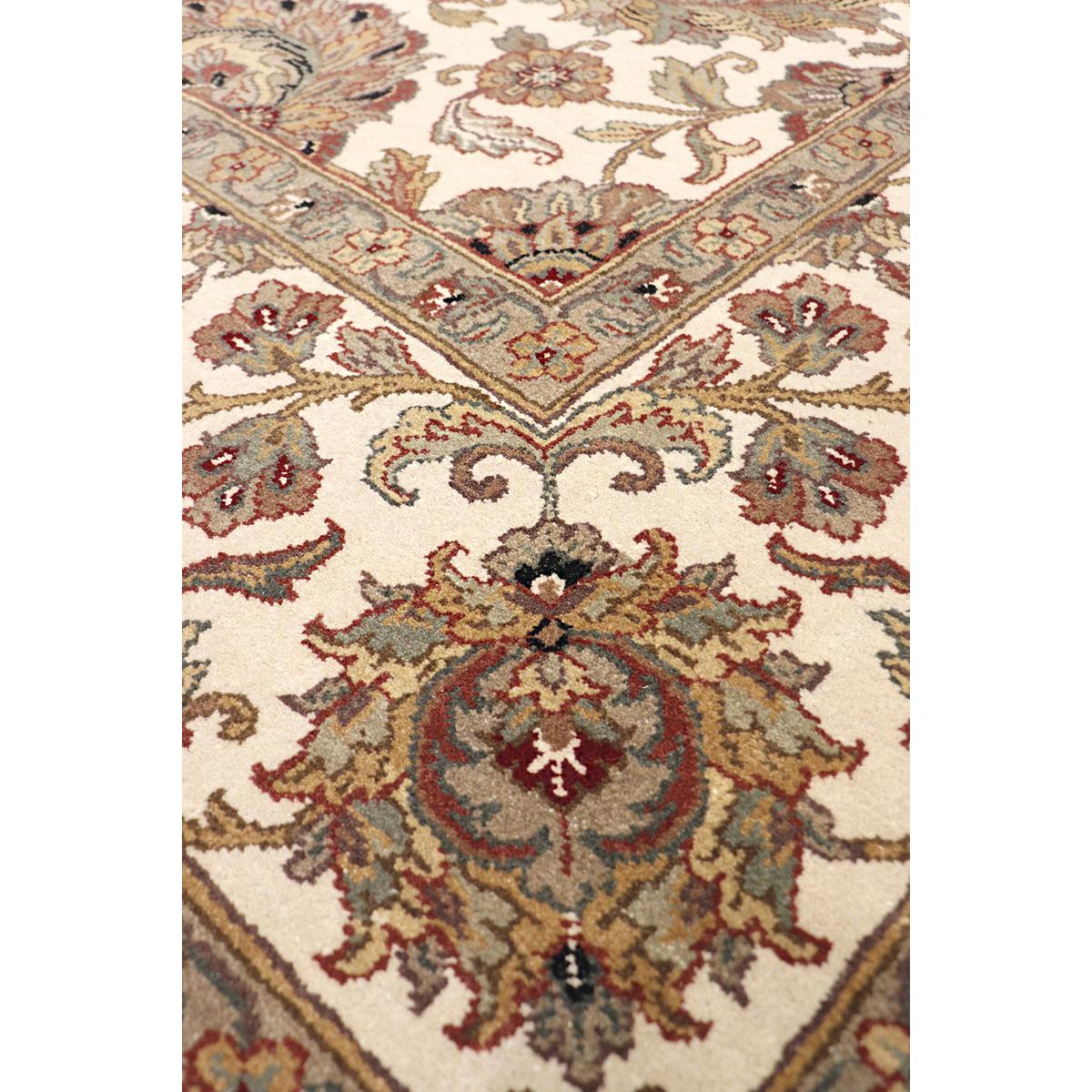 Agra Hand-Knotted Lamb's Wool Area Rug