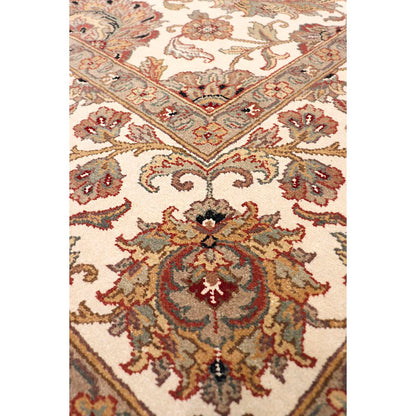 Agra Hand-Knotted Lamb's Wool Area Rug