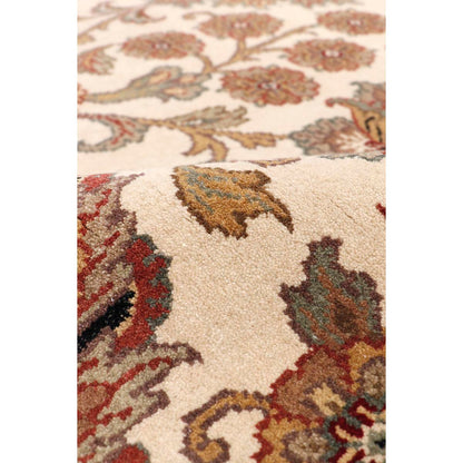Agra Hand-Knotted Lamb's Wool Area Rug