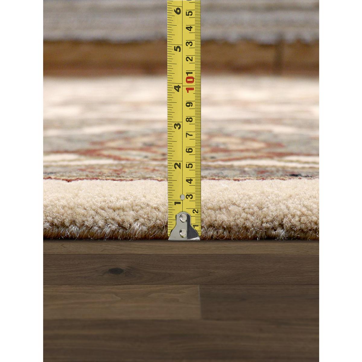 Agra Hand-Knotted Lamb's Wool Area Rug