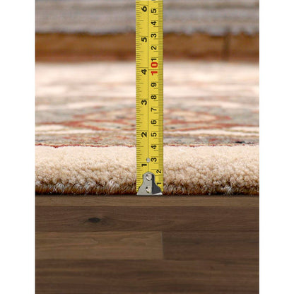 Agra Hand-Knotted Lamb's Wool Area Rug