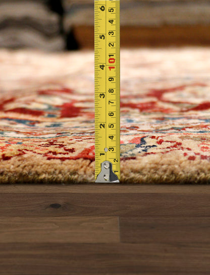 Agra Hand-Knotted Lamb's Wool Area Rug