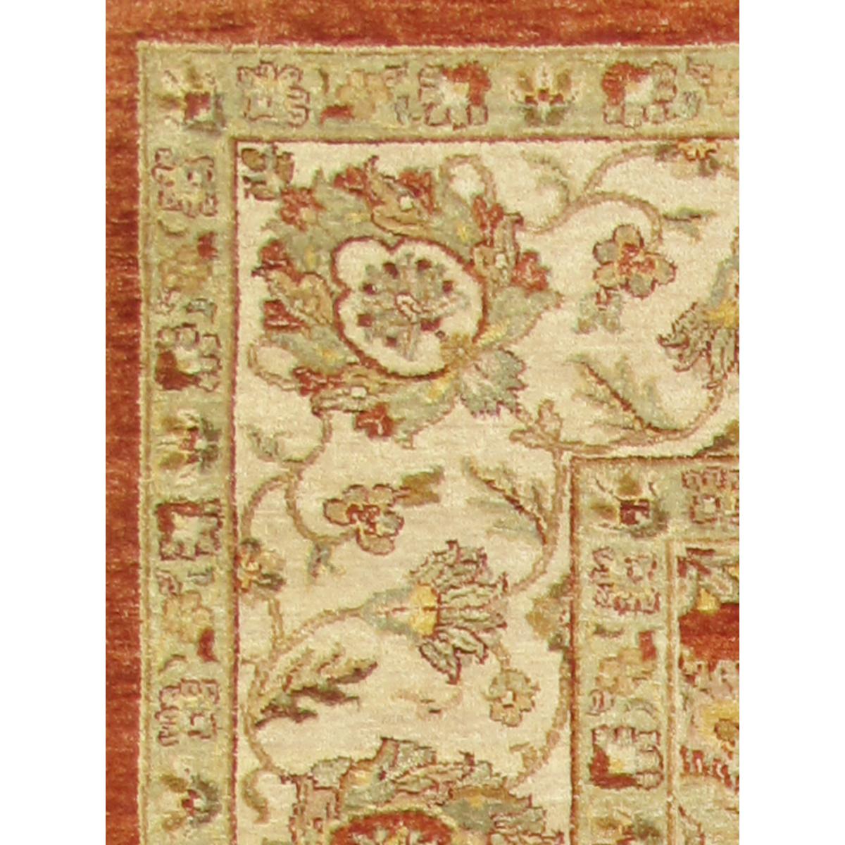 Agra Hand-Knotted Lamb's Wool Area Rug