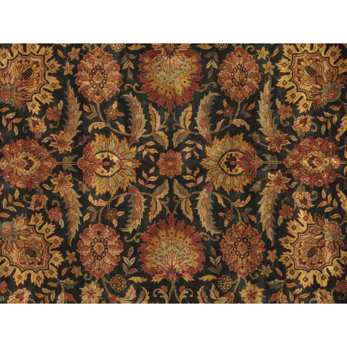 Agra Hand-Knotted Lamb's Wool Area Rug