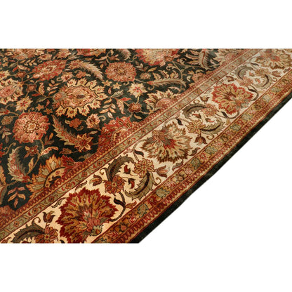 Agra Hand-Knotted Lamb's Wool Area Rug