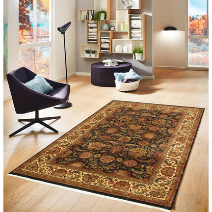 Agra Hand-Knotted Lamb's Wool Area Rug