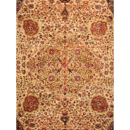 Crown Jewel Agra Collection Hand-Knotted Lamb's Wool Area Rug