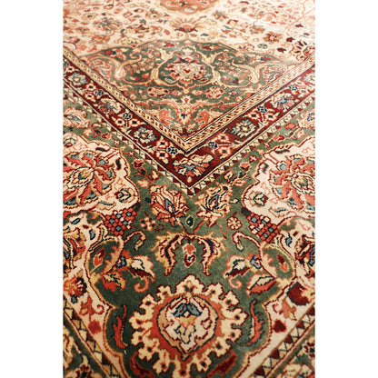 Crown Jewel Agra Collection Hand-Knotted Lamb's Wool Area Rug