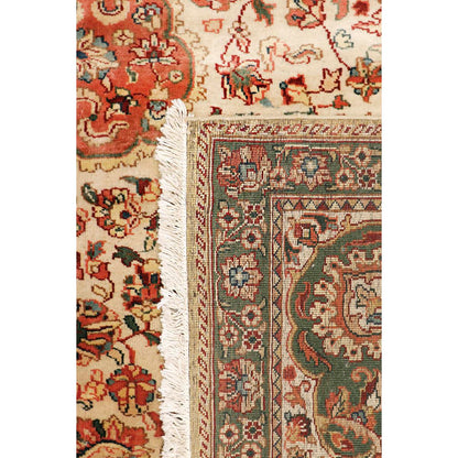 Crown Jewel Agra Collection Hand-Knotted Lamb's Wool Area Rug