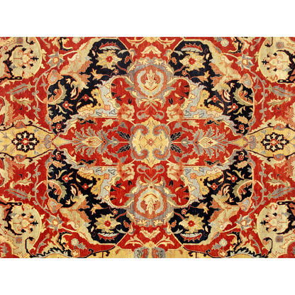 Hand-Knotted Lamb's Wool Area Rug