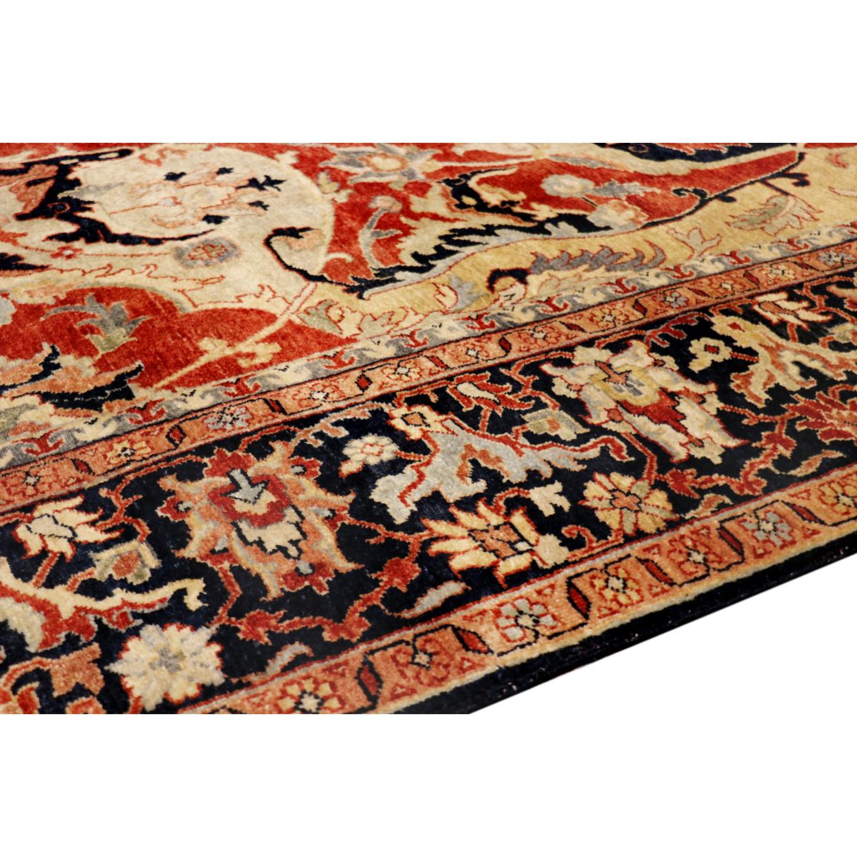 Hand-Knotted Lamb's Wool Area Rug