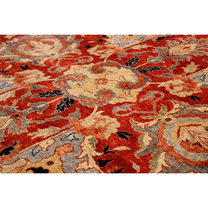 Hand-Knotted Lamb's Wool Area Rug